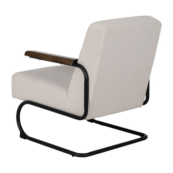 Béžové žinylkové křeslo Industra – Ixia-image-3