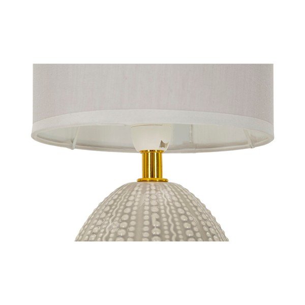 Světle šedá keramická stolní lampa s textilním stínidlem (výška 30,5 cm) Flavi – Mauro Ferretti-image-4