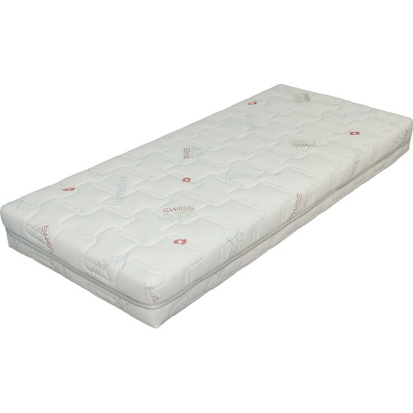 Středně tvrdá/měkká pěnová oboustranná matrace 80x200 cm Herbal visco – Materasso