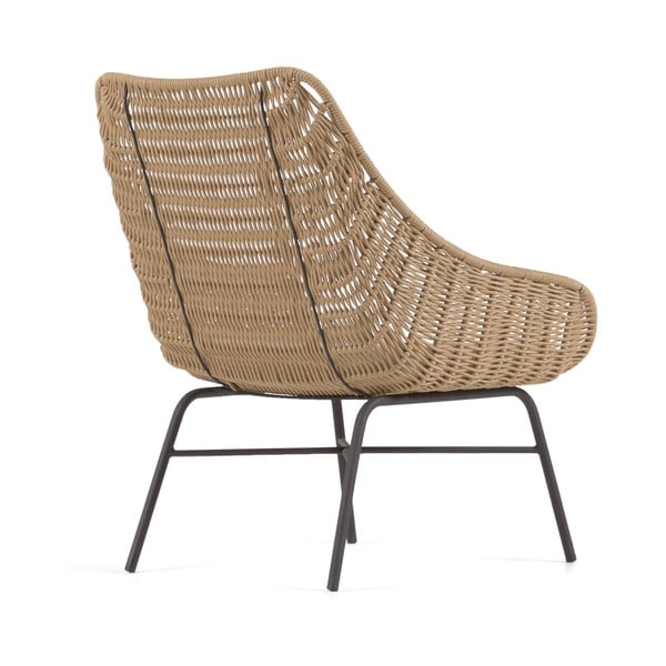 Ručně pletené venkovní křeslo Kave Home Abeli-image-3