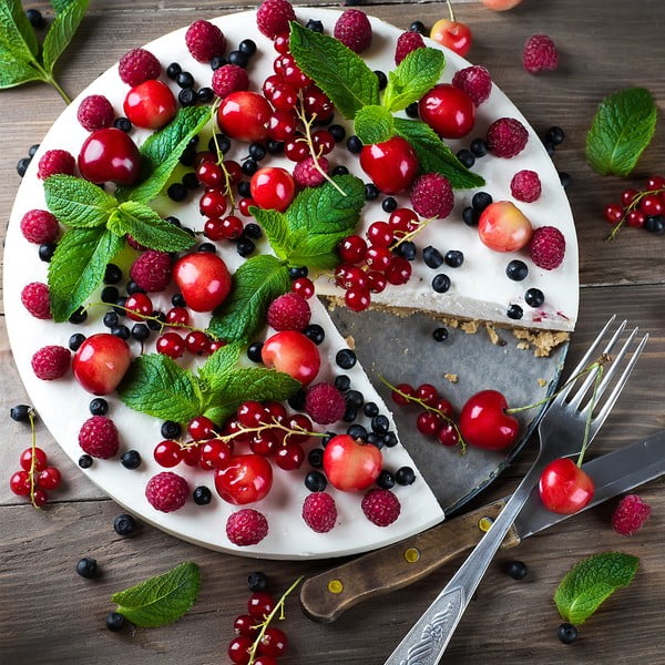 Hliníkovo-cínová forma na pečení dortu ø 16,5 cm – Orion-image-1