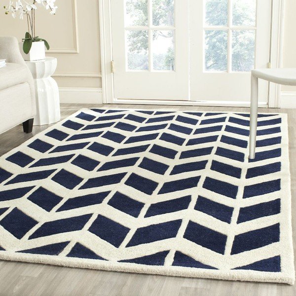 Koberec Safavieh Brenna Navy, 243 x 152 cm-image-2