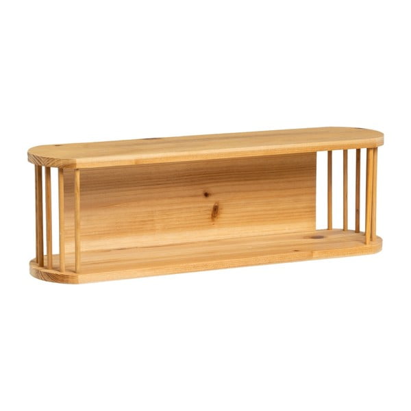 Police na obrázky z topolového dřeva v přírodní barvě 60 cm Aspen – Casa Selección-image-2