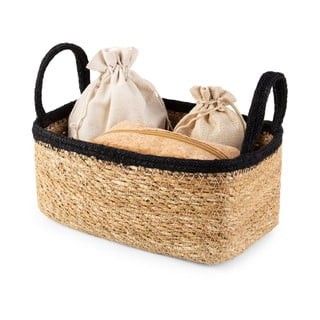 Úložný košík z mořské trávy Compactor Natural, 24 x 15 cm