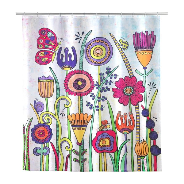 Sprchový závěs 180x200 cm Rollin'Art Full Bloom – Wenko