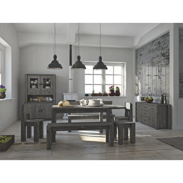 Skříňka Seart z masivní borovice, 120x77 cm-image-2