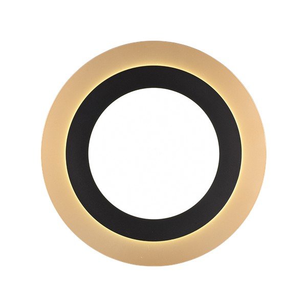 LED stmívatelné stropní svítidlo černo-zlaté barvě ø 45 cm Morgan – Trio-image-2