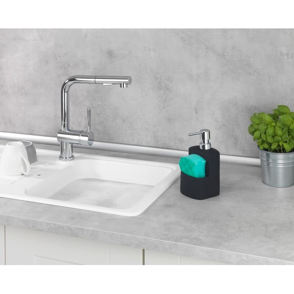 Černý dávkovač na tekuté mýdlo Wenko Festival-image-1