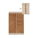 Bavlněný koberec v béžovo-cihlové barvě 140x200 cm Duetto Toffee – Lorena Canals