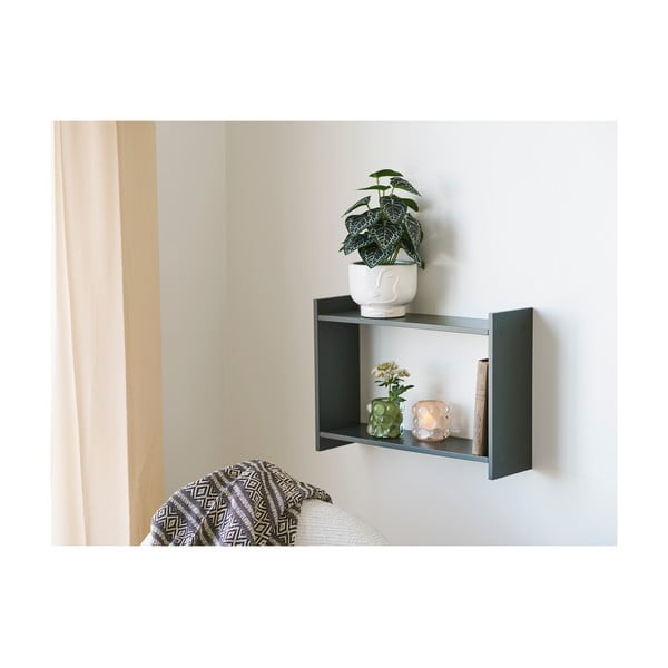 Šedozelená patrová police 50 cm Bamberg – House Nordic-image-2