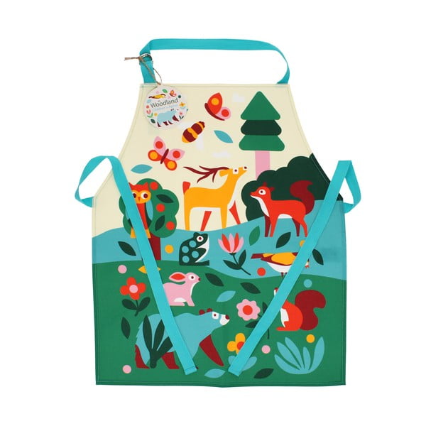 Bavlněná dětská zástěra Woodland – Rex London-image-3