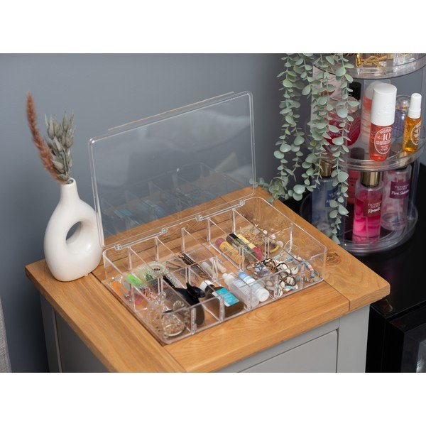 Plastový koupelnový organizér na kosmetiku – Addis-image-1