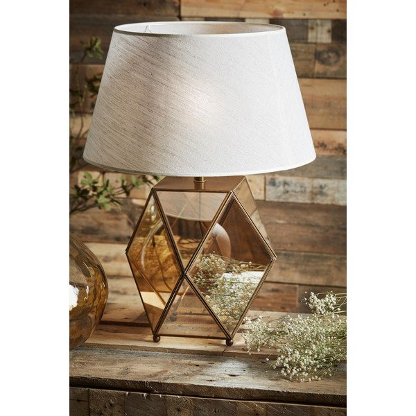 Lampová noha v hnědo-zlaté barvě  43 cm Eluminea – Côté Table-image-1