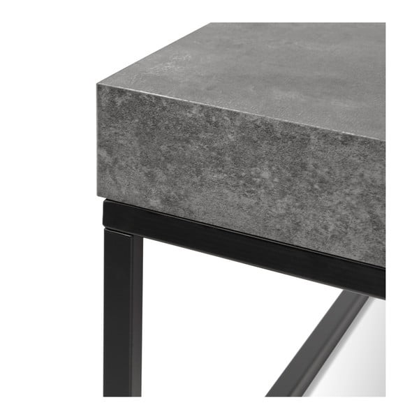 Konferenční stolek v dekoru betonu TemaHome Petra Low-image-1
