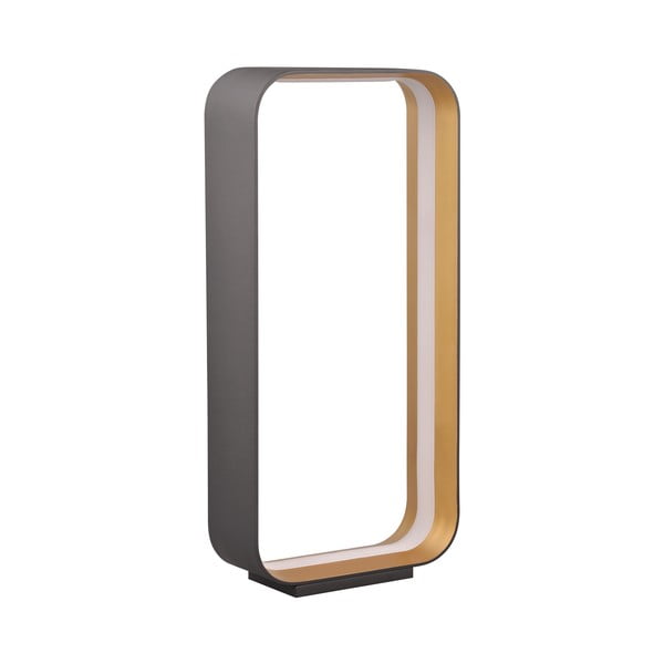 Černá LED stolní lampa s hlasovým ovládáním/s ovládáním pomocí mobilní aplikace s kovovým stínidlem (výška 61 cm) Cizione – CINQUE-image-2