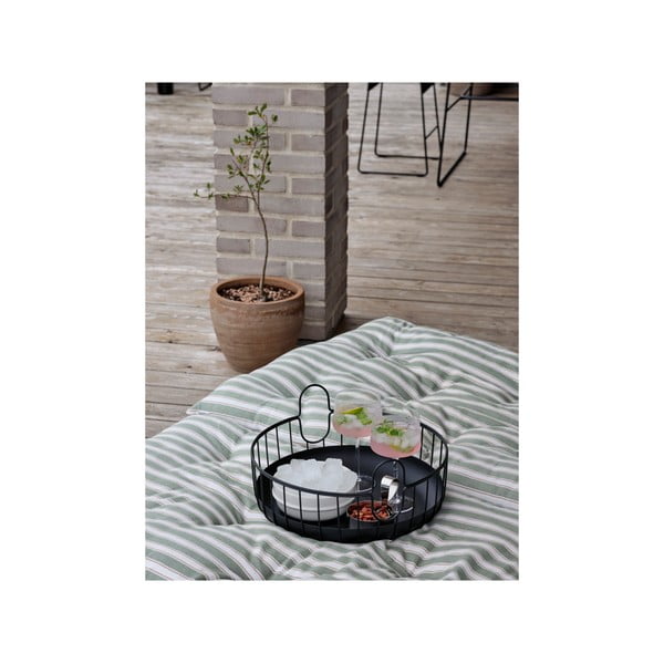 Drátěný kovový košík ø 38x18 cm Inu – Zone-image-1