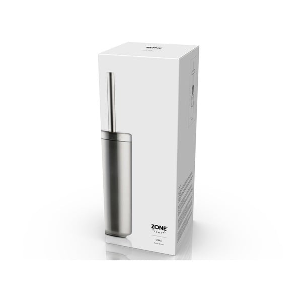 WC štětka z nerezové oceli v matně stříbrné barvě Ume – Zone-image-3