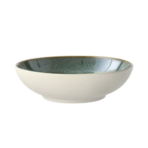 Bílá/zelená miska z kameniny 900 ml Gastro White/Green – Bitz