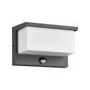 Venkovní svítidlo se senzorem pohybu (výška 15 cm) Nestos – Trio