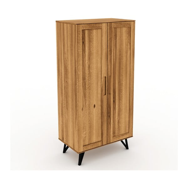 Šatní skříň z dubového dřeva 91x185 cm Golo - The Beds