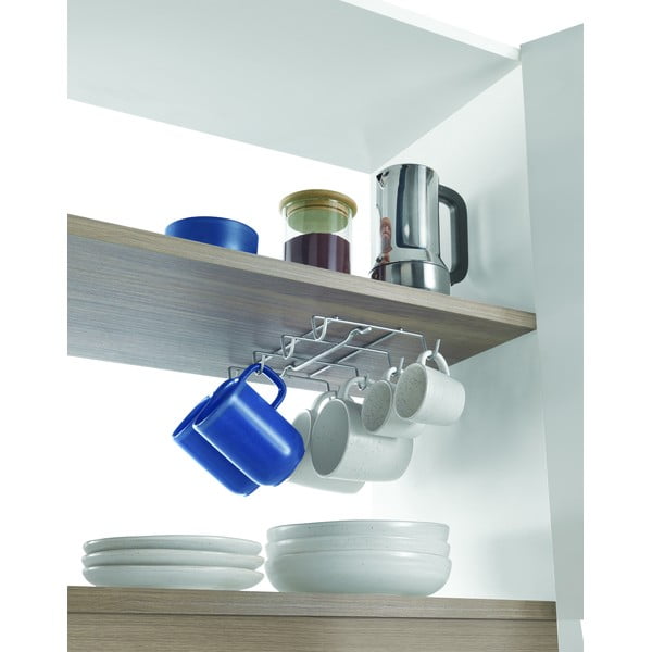 Nástěnný ocelový držák na hrnky Octo-Mug – Metaltex-image-3