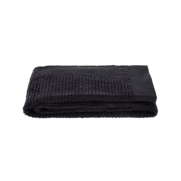 Černý ručník Zone Classic, 50 x 70 cm-image-1