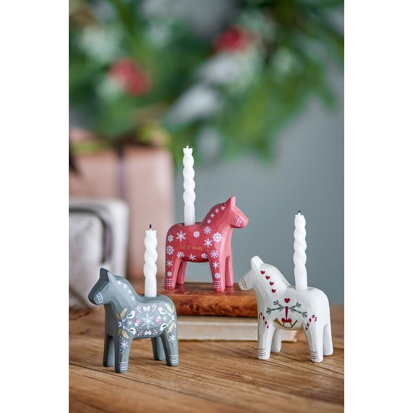 Polyresinové svícny v sadě 3 ks Siffer – Bloomingville-image-1