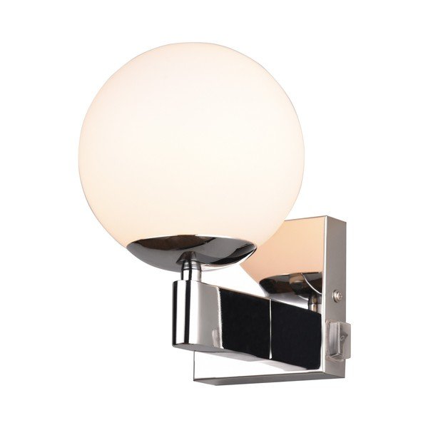 Nástěnné svítidlo ve stříbrné barvě ø 14 cm Kula – Trio