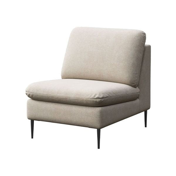 Béžové žinylkové křeslo Belle – Rodier-image-2