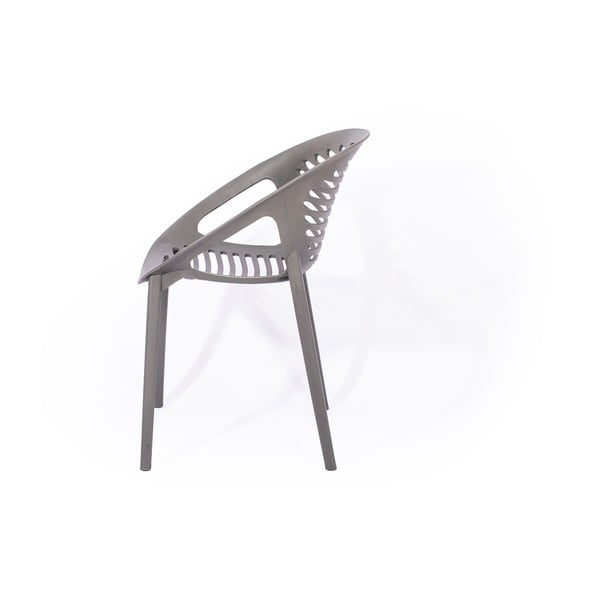 Zahradní jídelní set pro 4 osoby s šedou židlí Joanna a stolem Viking, 90 x 150 cm-image-4