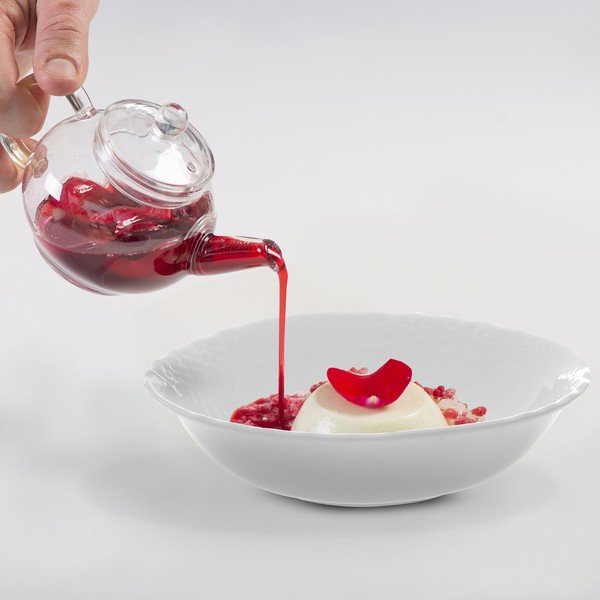 Bílá porcelánová mistička Kasanova-image-1