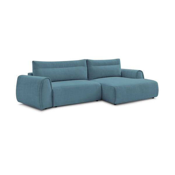 Modrá rohová pohovka Aden – Bobochic Paris-image-3