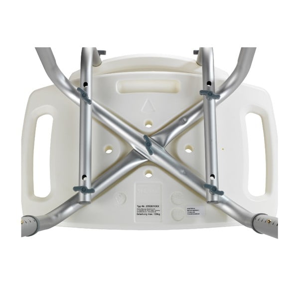 Sedací stolička s opěradlem do sprchy Wenko Stool With Back, 54 x 49 cm-image-2