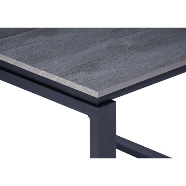 Šedý zahradní stůl Bonami Selection Strong, 100 x 100 cm-image-3