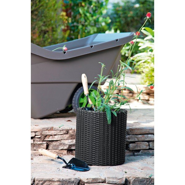Plastový květináč ø 28 cm Cylinder – Keter-image-1