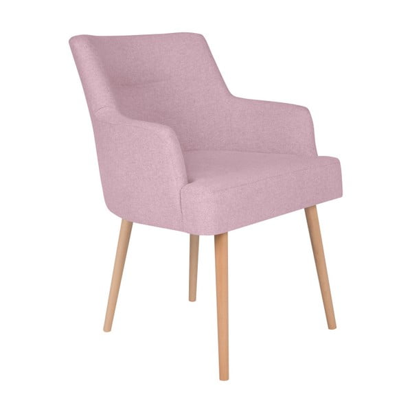 Růžová židle Cosmopolitan design Retro