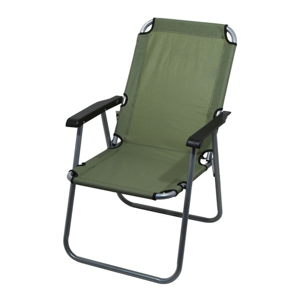 Tmavě zelená skládací kempingová židle Cattara Lyon