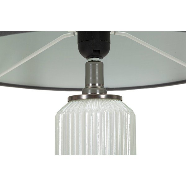 Šedá stolní lampa s textilním stínidlem (výška 57 cm) Bright – Mauro Ferretti-image-2