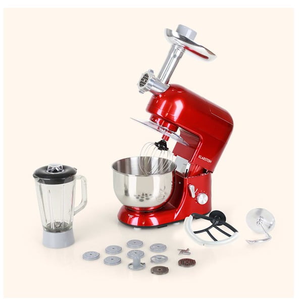 Červený multifunkční kuchyňský robot Klarstein Lucia Rossa-image-1