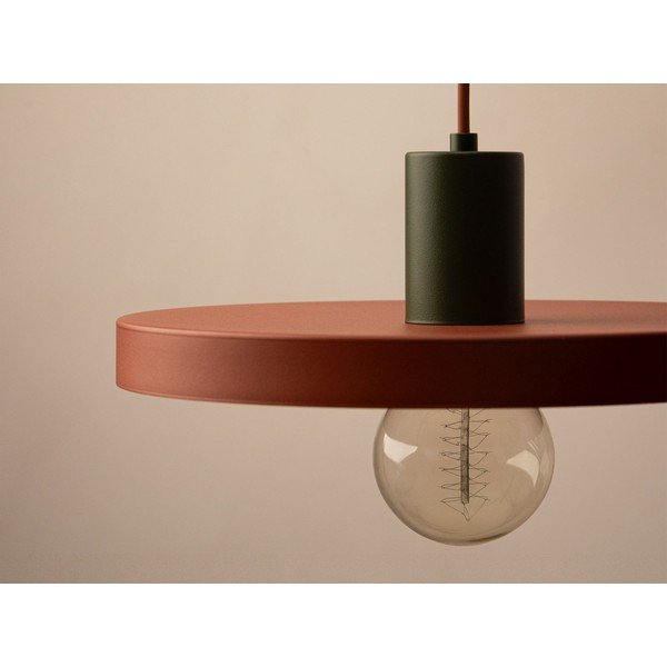 Kovové závěsné svítidlo v cihlové barvě ø 30 cm Ori – Micadoni -image-1