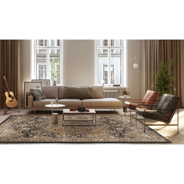 Vlněný koberec v měděné barvě 133x180 cm Ava – Agnella-image-1