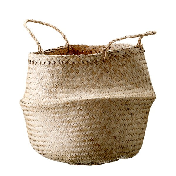 Úložný košík z mořské trávy Bloomingville Basket, ø 40 cm