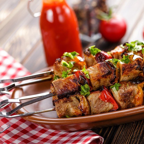 Grilovací jehly v sadě 10 ks z nerezové oceli – Orion-image-1