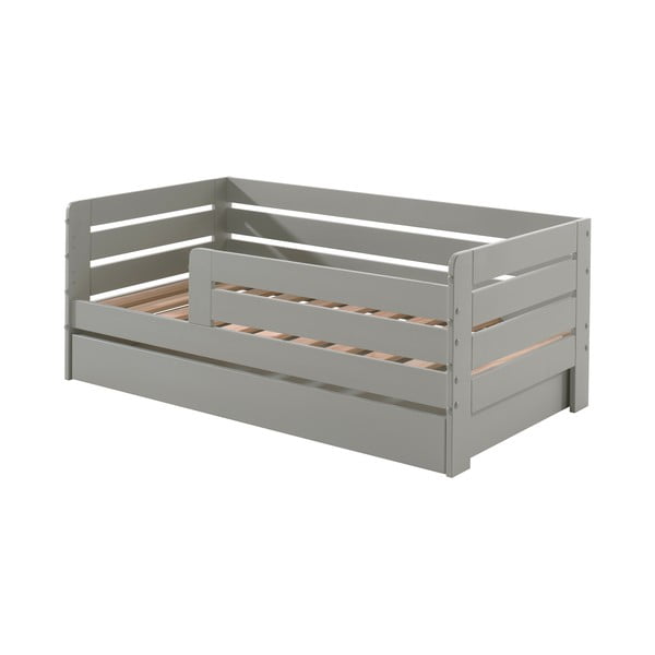 Šedý šuplík pod dětskou postel 70x140 cm Peuter – Vipack-image-3