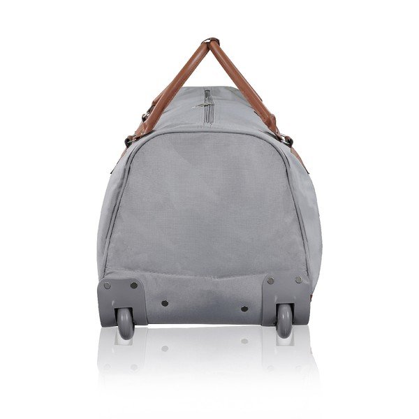 Šedá cestovní taška na kolečkách GENTLEMAN FARMER Oslo, 93 l-image-2