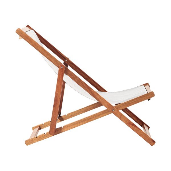 Béžové/v přírodní barvě dřevěné zahradní lehátko Dionysus – Bonami Essentials-image-2