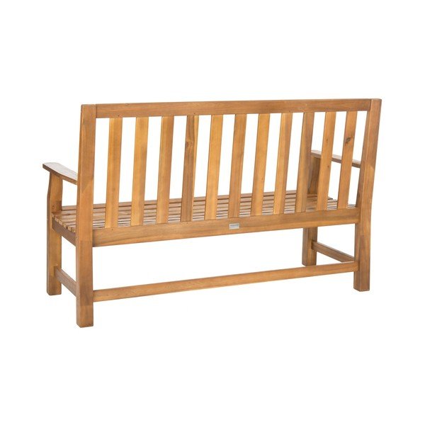 Hnědá zahradní lavice z akátového dřeva Safavieh Havana-image-1