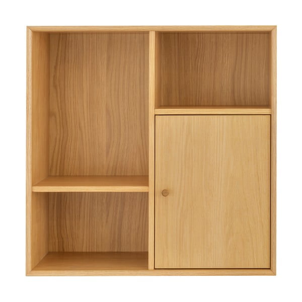 Modulární policový systém v dekoru dubu v přírodní barvě 70x70 cm Z  – Tenzo-image-3