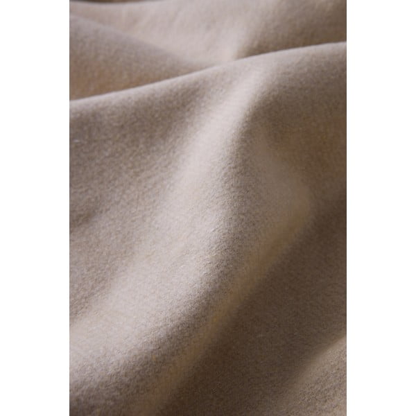 Hnědý pléd s podílem bavlny Euromant Basics, 140 x 180 cm-image-3