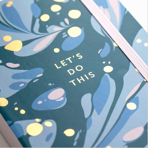 Nedatovaný diář 384 str. Pine Marble – Busy B-image-1